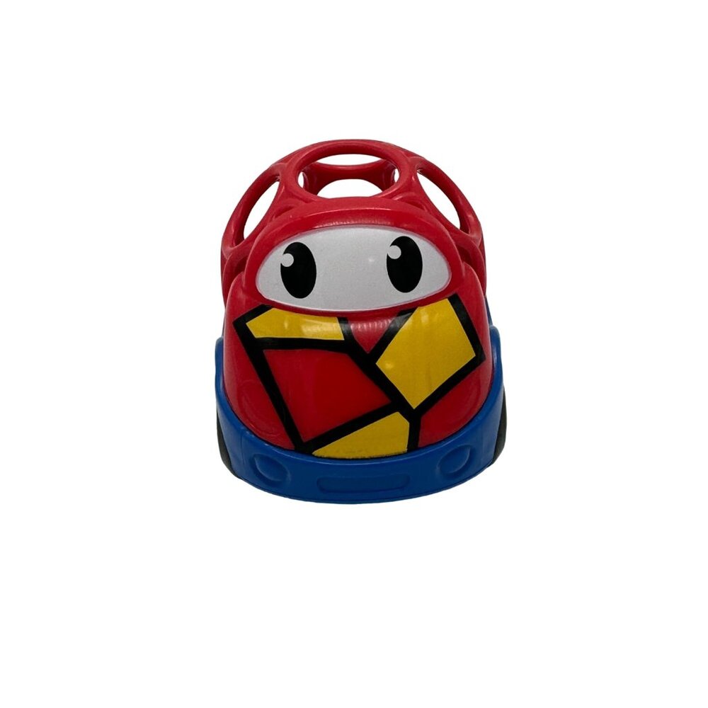 OBall Go Gripper Car Toy - Red & Blue - Baby's First Speed Racer - Ages 1 to 2